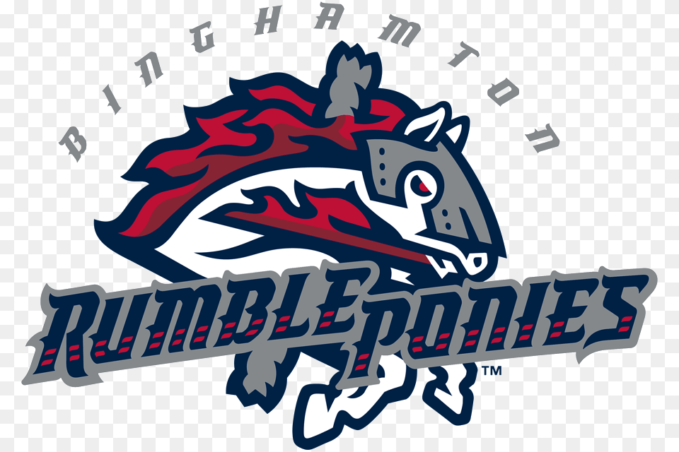 Binghamton Rumble Ponies Logo, Dynamite, Weapon Free Transparent Png