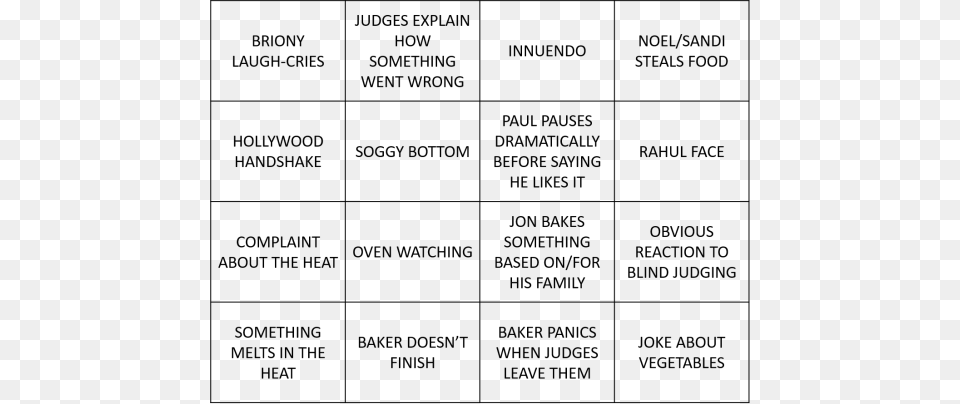 Bingo Cards For Tomorrow Night Number, Gray Free Transparent Png