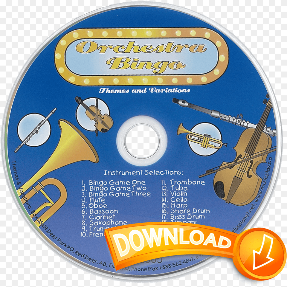 Bingo Cd Dvd, Disk Free Png Download