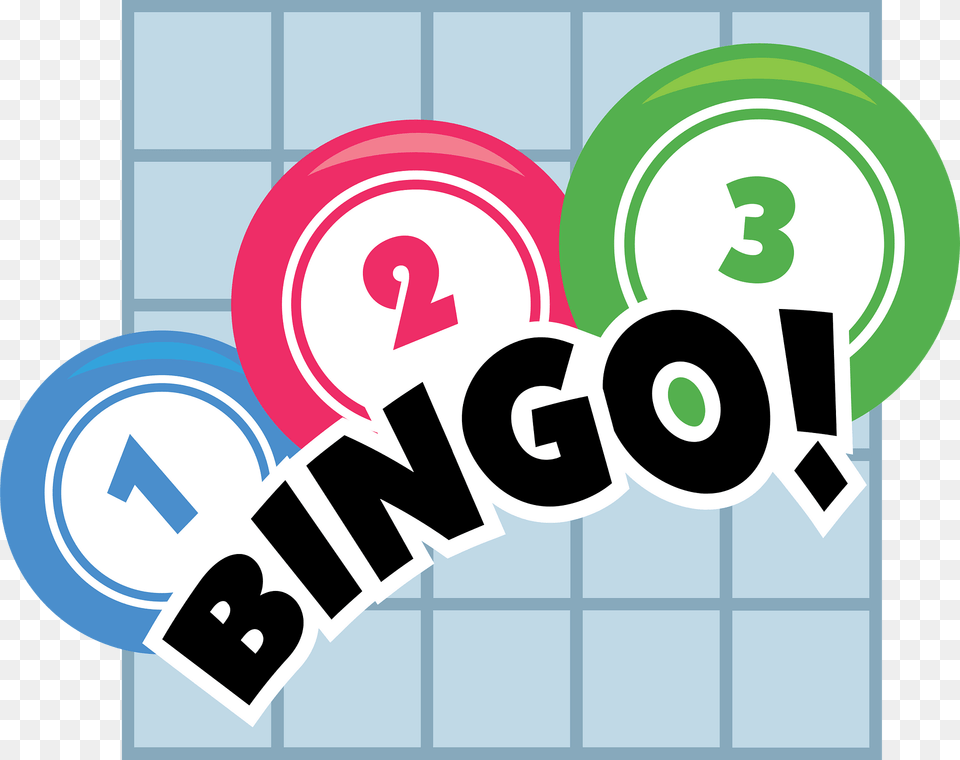 Bingo Clipart, Logo, Sticker, Text Png Image