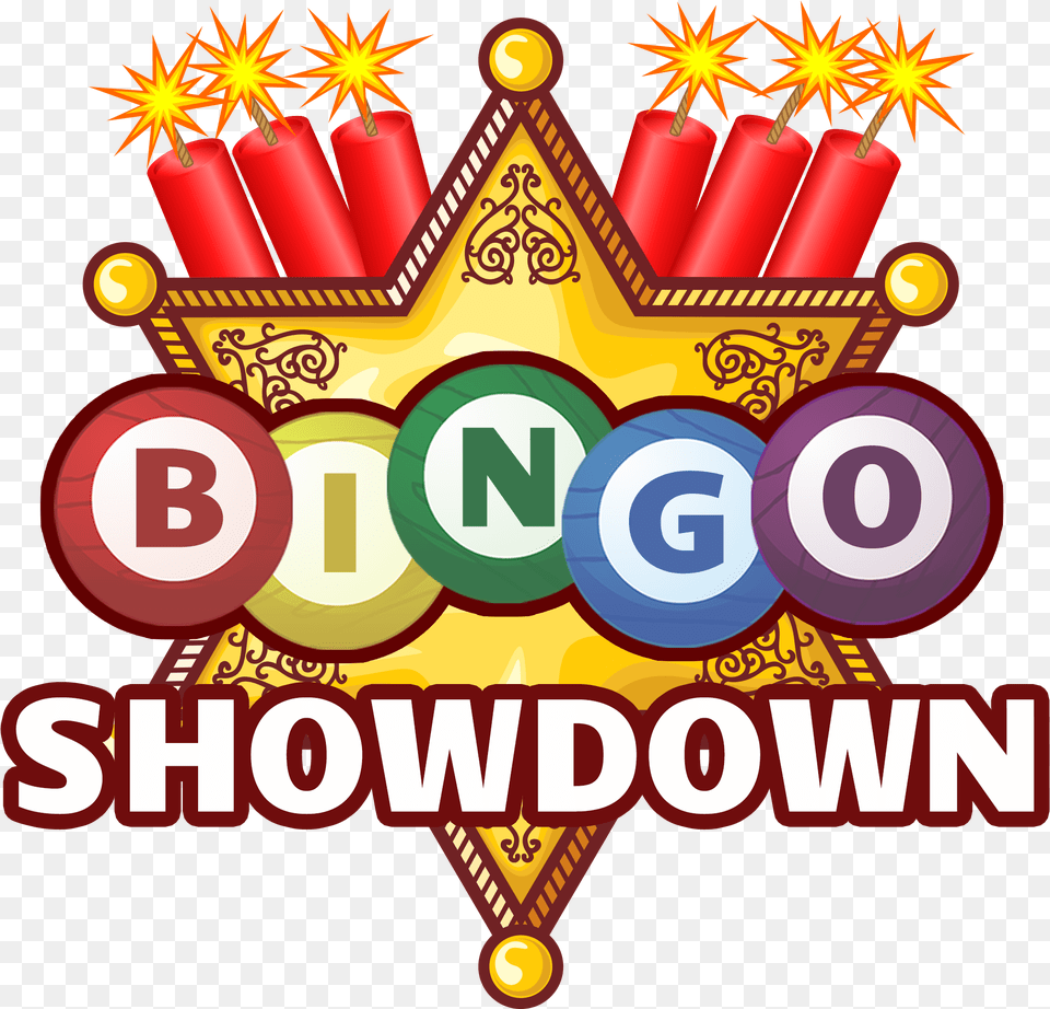Bingo Showdown, Dynamite, Weapon, Logo Free Transparent Png