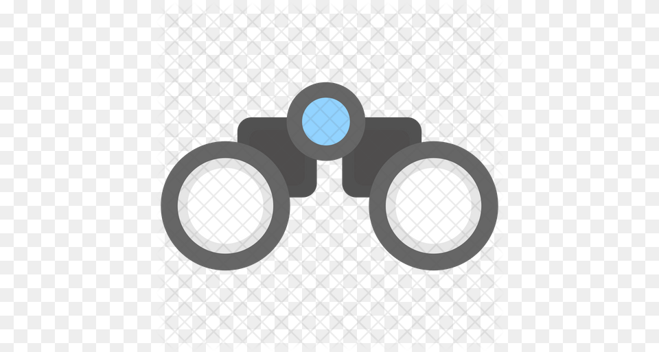 Binoculars Icon Circle, Lighting Free Transparent Png