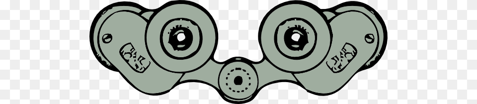 Binoculars Rear View Clip Art Free Vector 4vector, Device, Grass, Lawn, Lawn Mower Png