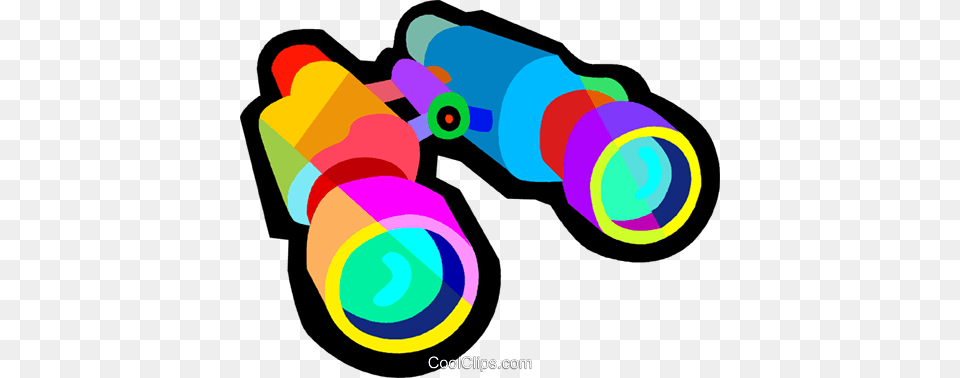 Binoculars Royalty Vector Clip Art Illustration, Dynamite, Weapon Free Transparent Png