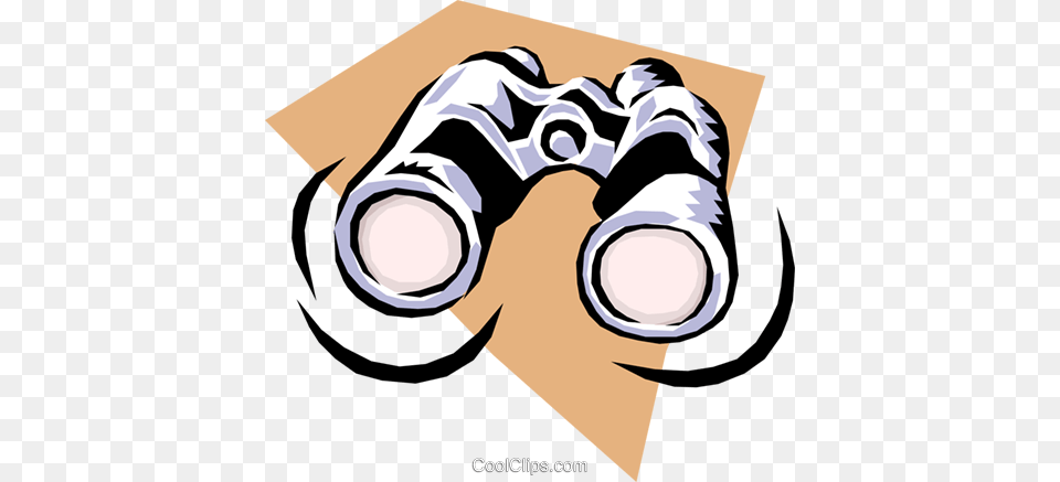 Binoculars Royalty Vector Clip Art Illustration, Adult, Male, Man, Person Png Image