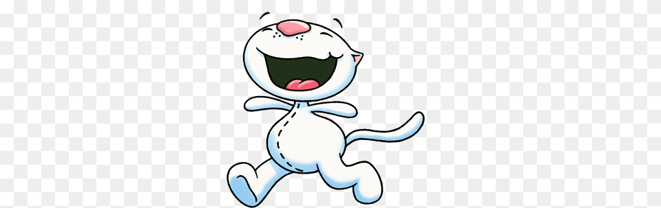 Binoo Laughing, Outdoors, Winter, Nature, Snow Png Image