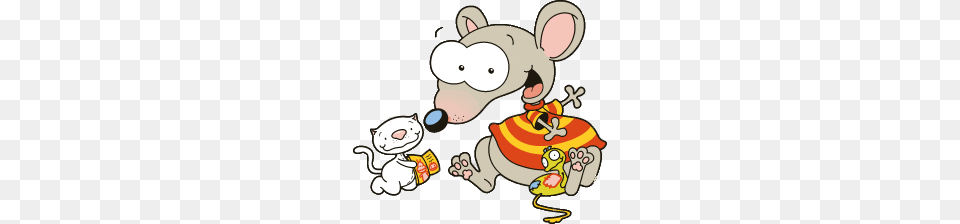 Binoo Showing Drawings To Toopy, Baby, Person, Cartoon Free Transparent Png