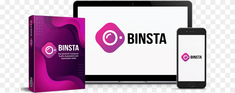 Binsta App Review Huge Bonuses Full Oto Details Demo Technology Applications, Computer, Electronics, Mobile Phone, Phone Png Image