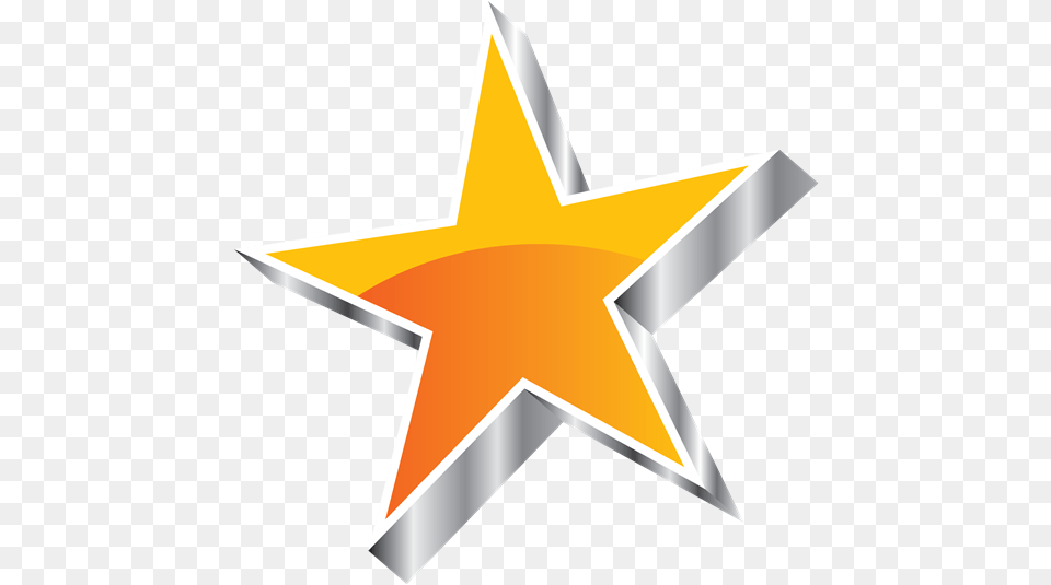 Bintang 3d Vector, Star Symbol, Symbol Free Transparent Png