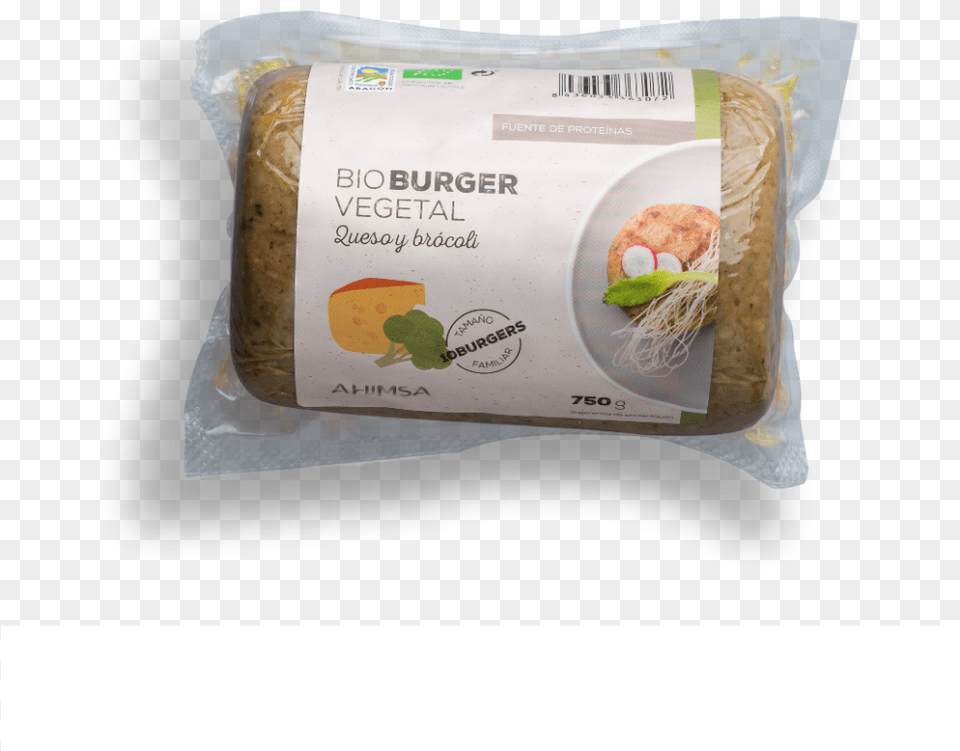 Bio Burguer Vegetal Queso Y Brocoli 750gr Ahimsa Multigrain Bread, Food, Lunch, Meal, Noodle Free Png Download