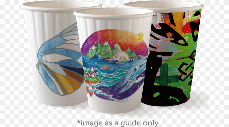Biocup 12oz Art Series Double Wall Cup Flowerpot, Pottery, Person, Porcelain Free Png