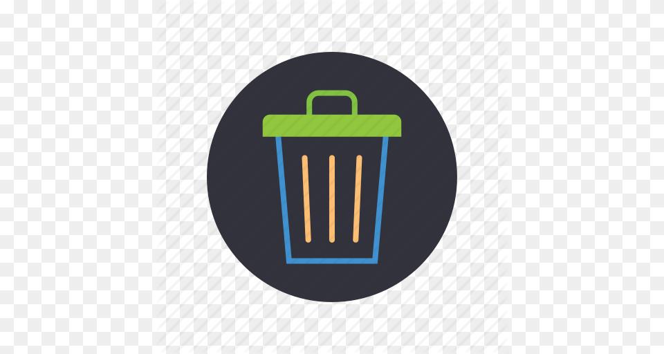 Biodegradable Gogreen Recycle Trash Can Icon, Basket Free Transparent Png