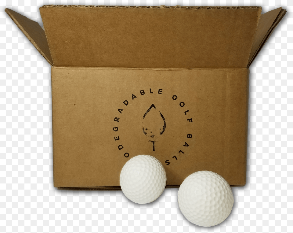Biodegradable Golf Balls Pitch And Putt, Box, Ball, Golf Ball, Sport Free Png Download