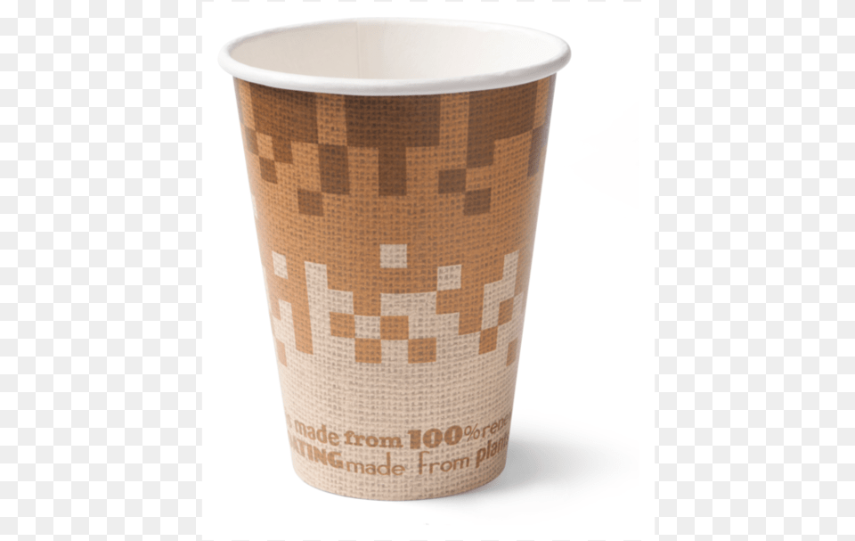 Biodore Bio Hot Cup Retro Verde Cardboard And Pla Cardboard, Beverage, Coffee, Coffee Cup, Disposable Cup Free Png Download