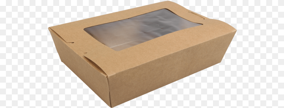 Biodore Container Kraftpla With Window Meal Tray Box, Cardboard, Carton, Package, Package Delivery Free Transparent Png