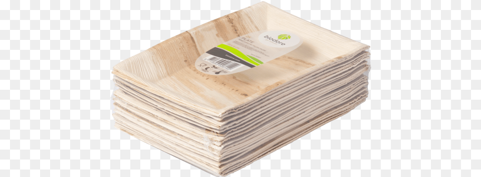 Biodore Plate Rectangular 1 Compartment Palm Frond, Plywood, Wood, Paper, Business Card Png Image