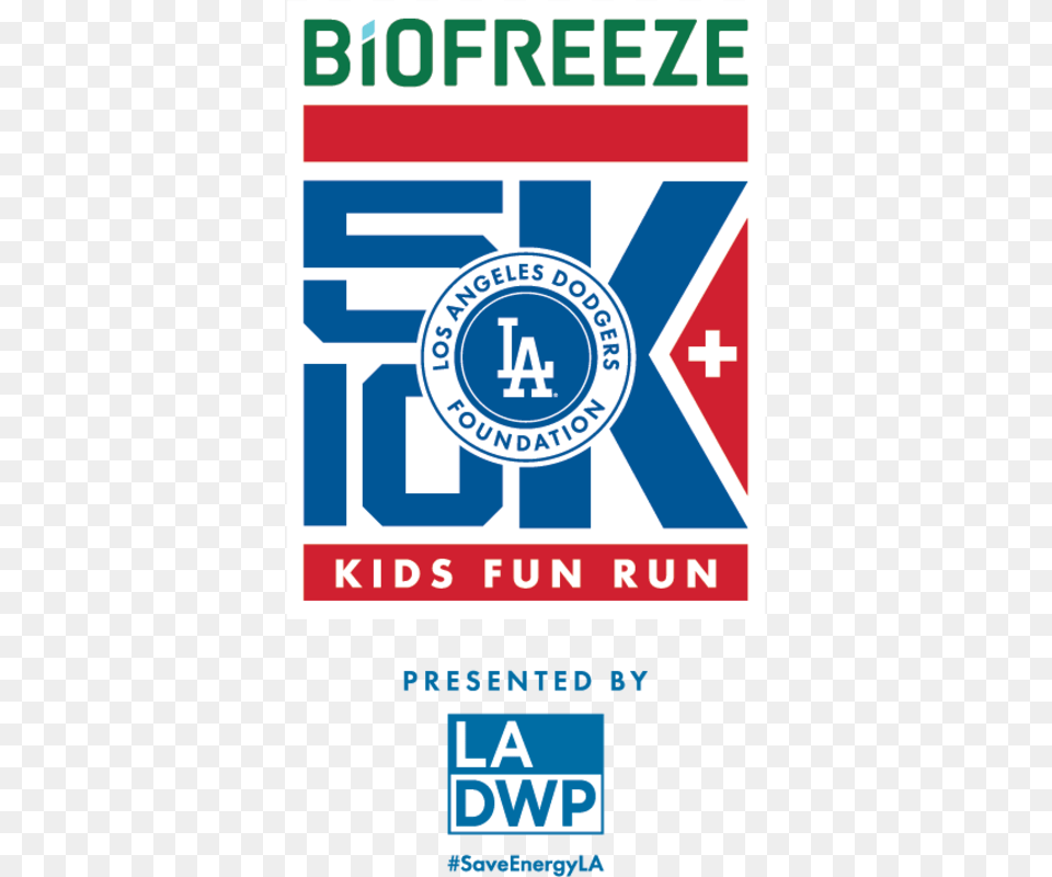 Biofreeze Los Angeles Dodgers Foundation 5k Amp 10k La Dodgers 5k 2018, Advertisement, Poster, Logo Png Image