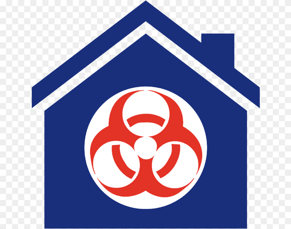 Biohazard 01 Peace Symbol In House, Logo Free Png Download