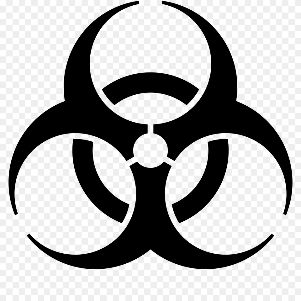 Biohazard, Gray Free Png