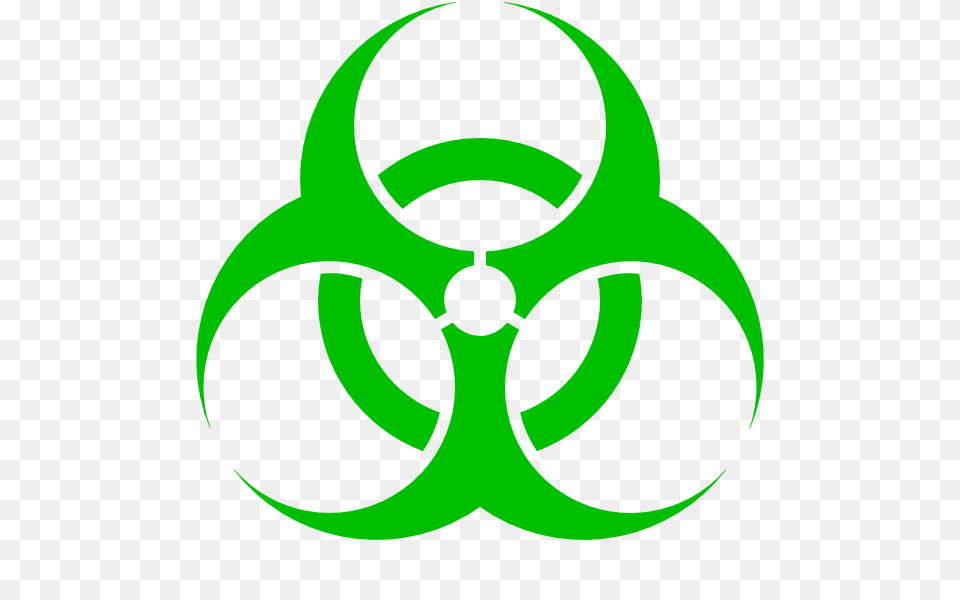 Biohazard, Symbol, Recycling Symbol, Green Free Png Download