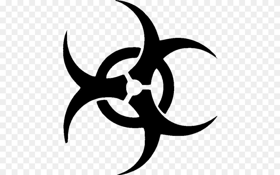 Biohazard, Gray Free Png Download