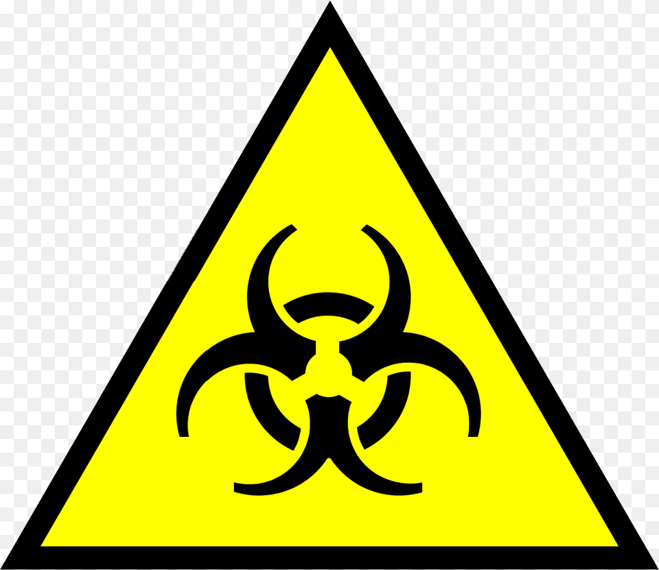 Biohazard, Triangle, Symbol, Sign Free Png