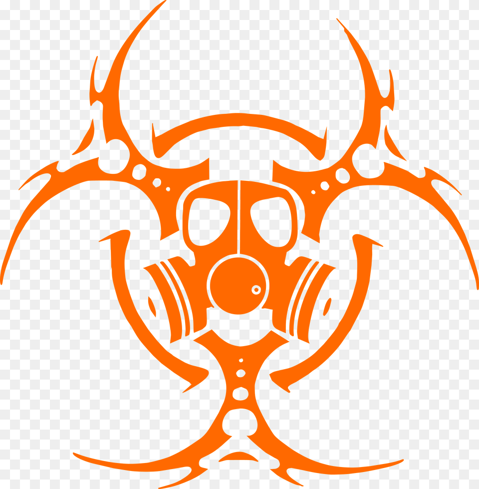 Biohazard Gas Mask, Emblem, Symbol, Animal, Kangaroo Free Png Download