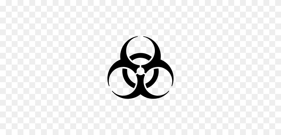 Biohazard Icon Endless Icons, Gray Free Png