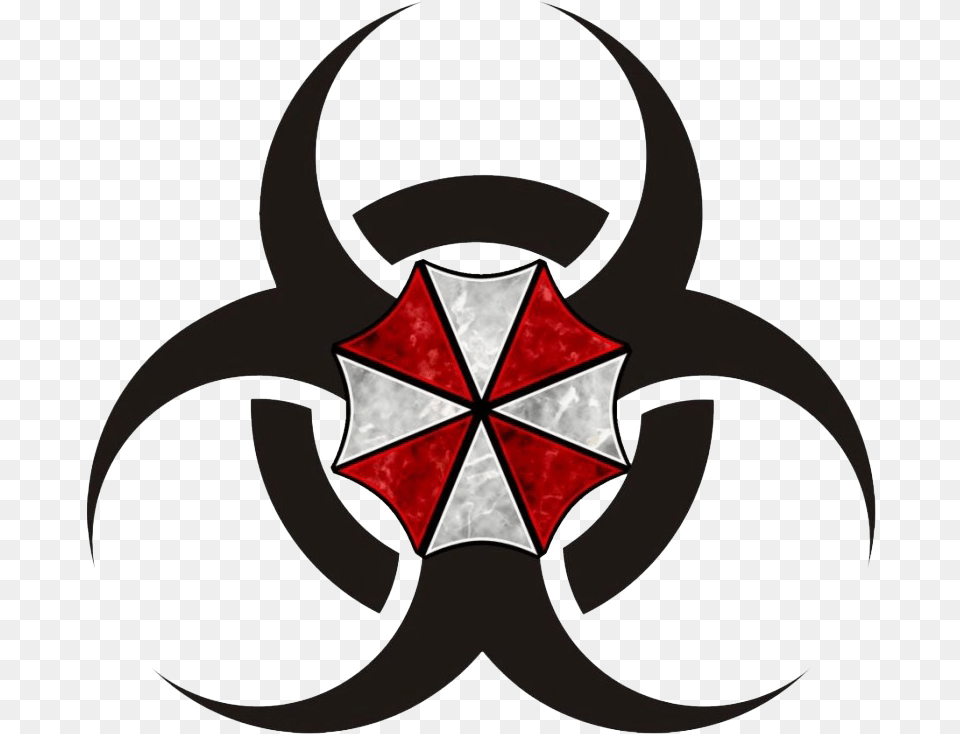 Biohazard Image Biohazard Symbol, Star Symbol, Emblem, Animal, Fish Free Png Download