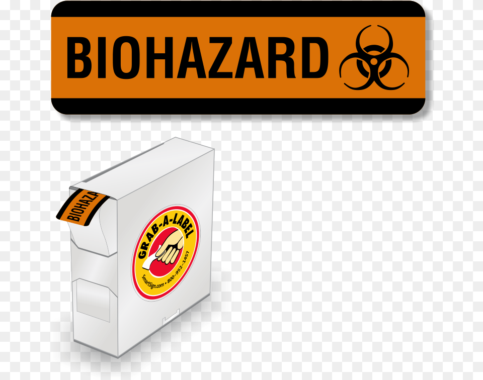 Biohazard Label Label, Box, Mailbox Free Transparent Png