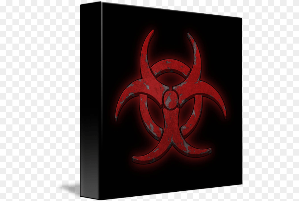 Biohazard Red By Monica Christensen Art, Symbol, Emblem, Logo Png