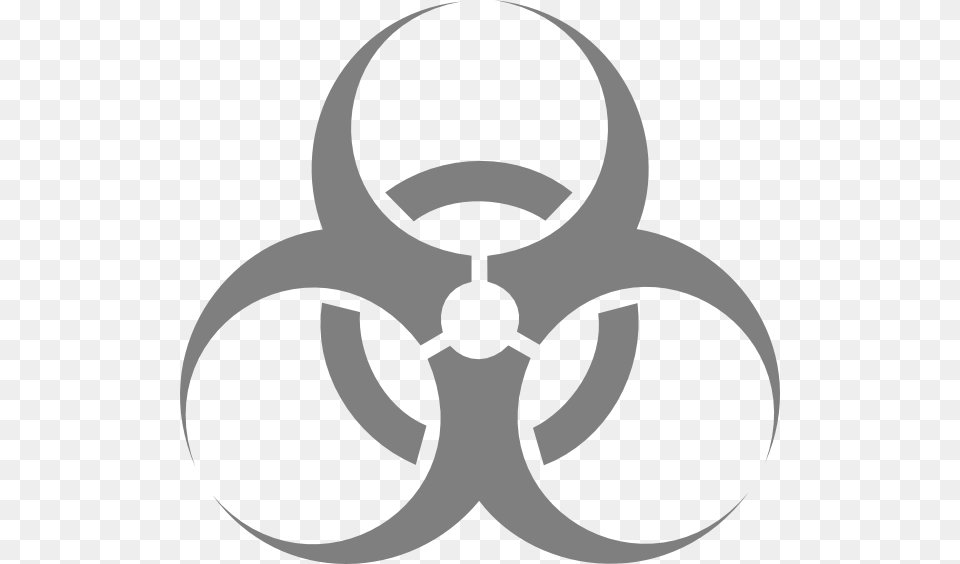 Biohazard Symbol, Stencil, Animal, Fish, Sea Life Free Png Download