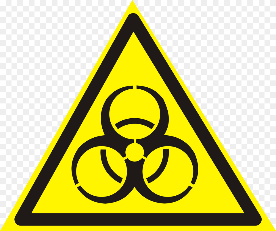 Biohazard Symbol Bio Medical Waste, Sign, Road Sign Free Png Download