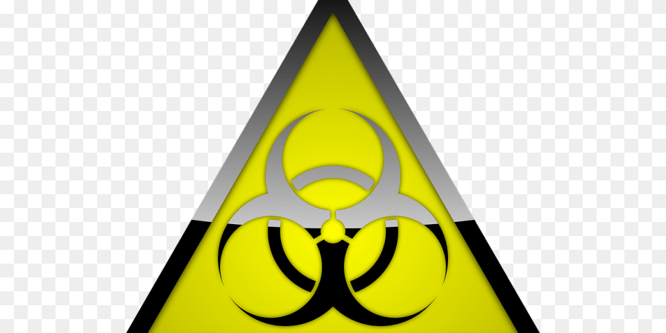 Biohazard Symbol Clipart Danger, Triangle Free Png Download