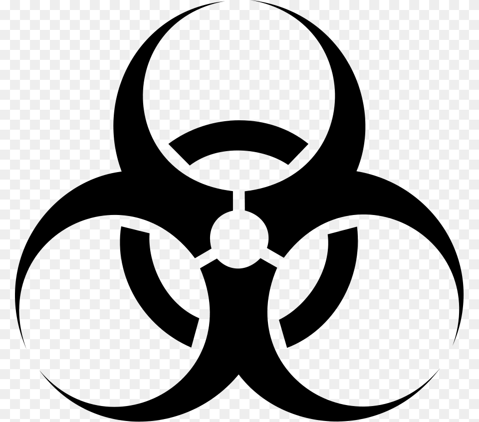 Biohazard Symbol Vector File Vector Clip Art, Gray Png Image