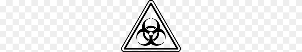 Biohazard Symbols, Gray Free Transparent Png