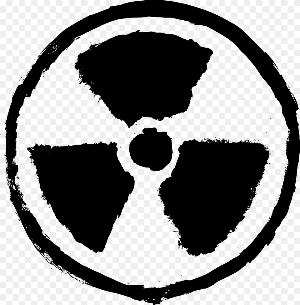 Biohazard Transparent Grunge Radioactive Symbol Transparent Background, Stencil, Head, Person Png Image