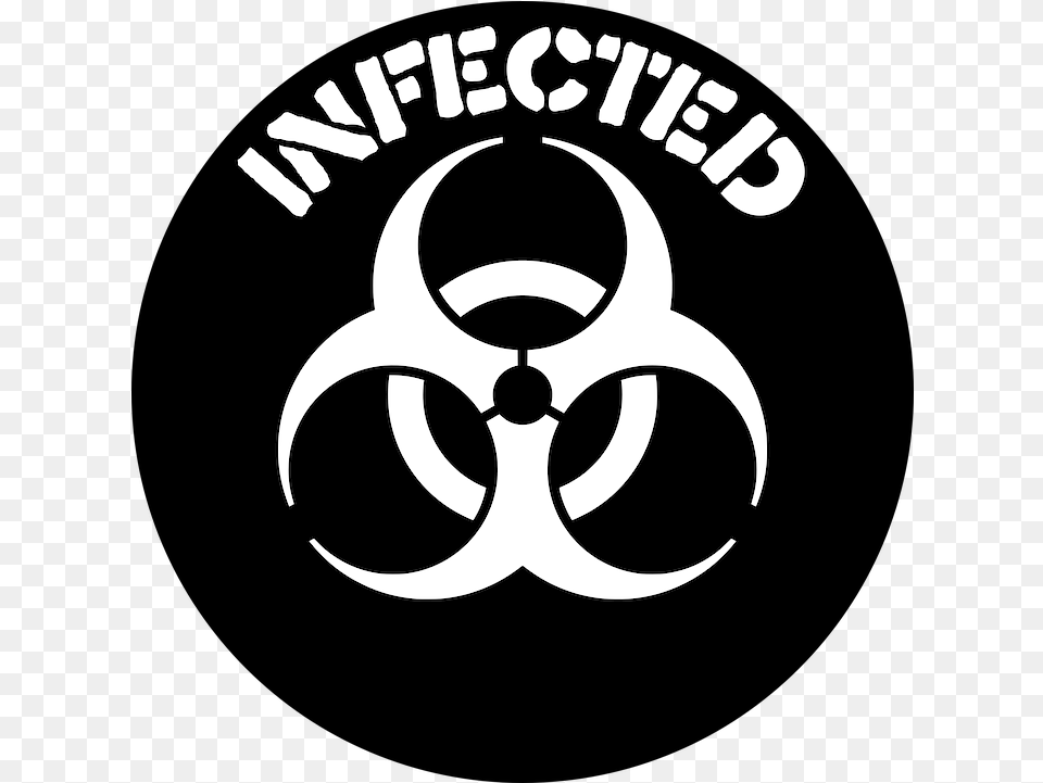 Biohazard Virus Images Circle, Stencil, Symbol, Logo Free Png