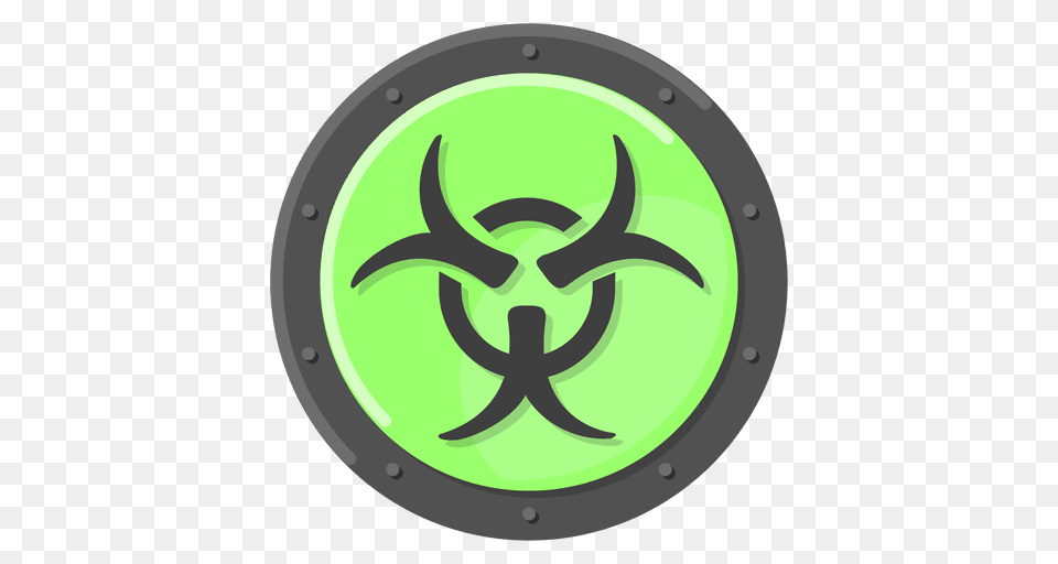 Biohazard Warning Green, Symbol, Disk Free Transparent Png