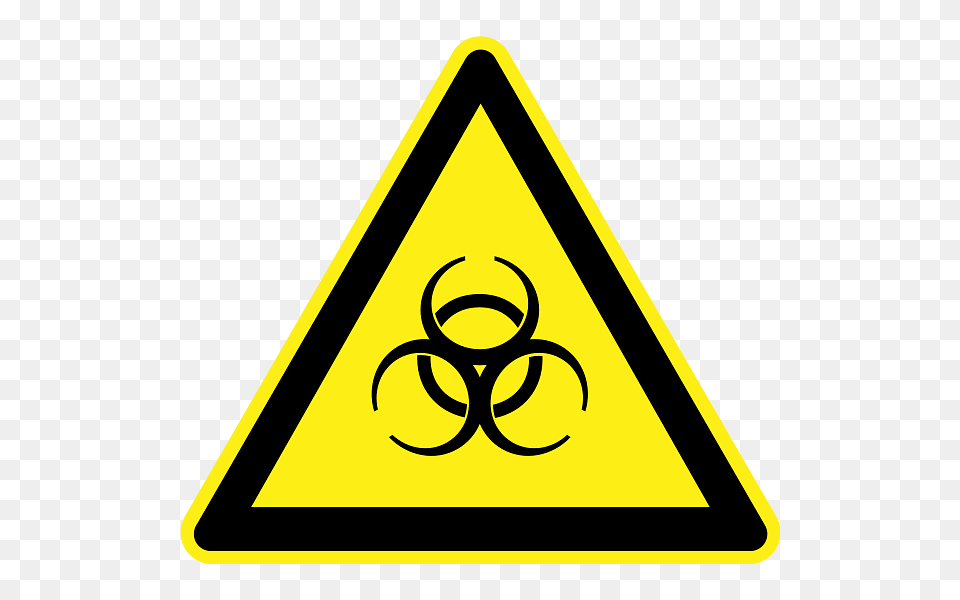 Biohazard Warning Sign, Symbol, Triangle, Road Sign Free Transparent Png