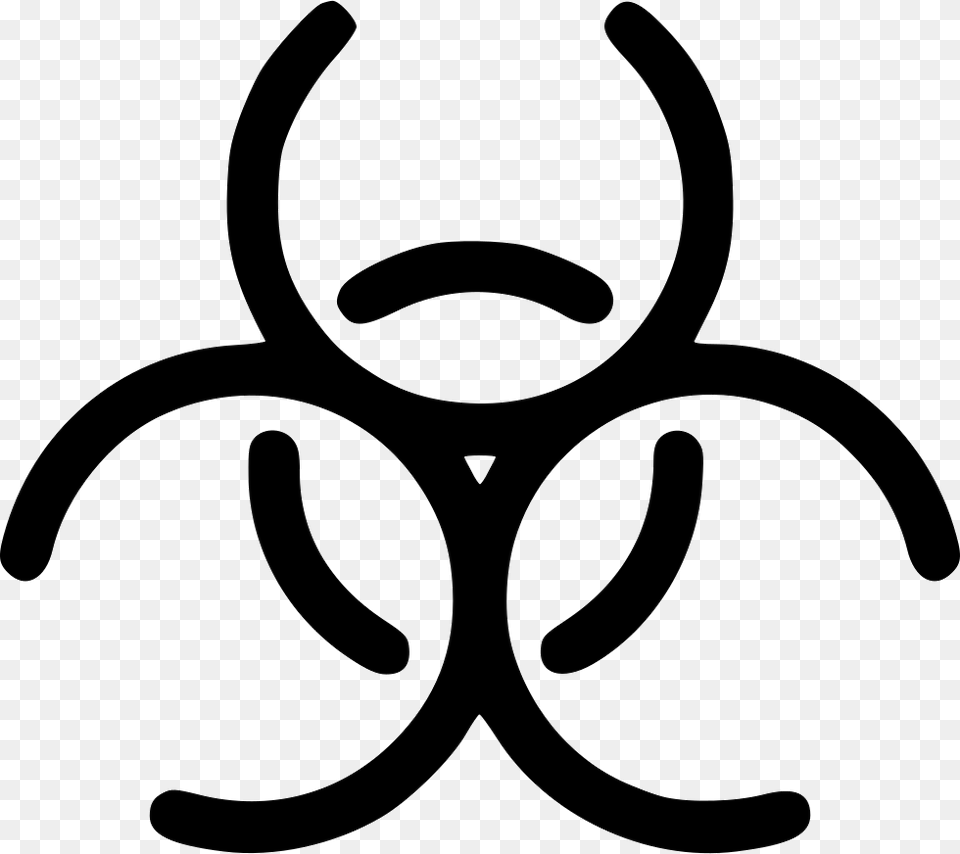 Biological Hazard Biohazard Comments Toxic Vector, Stencil, Bow, Weapon, Symbol Png Image