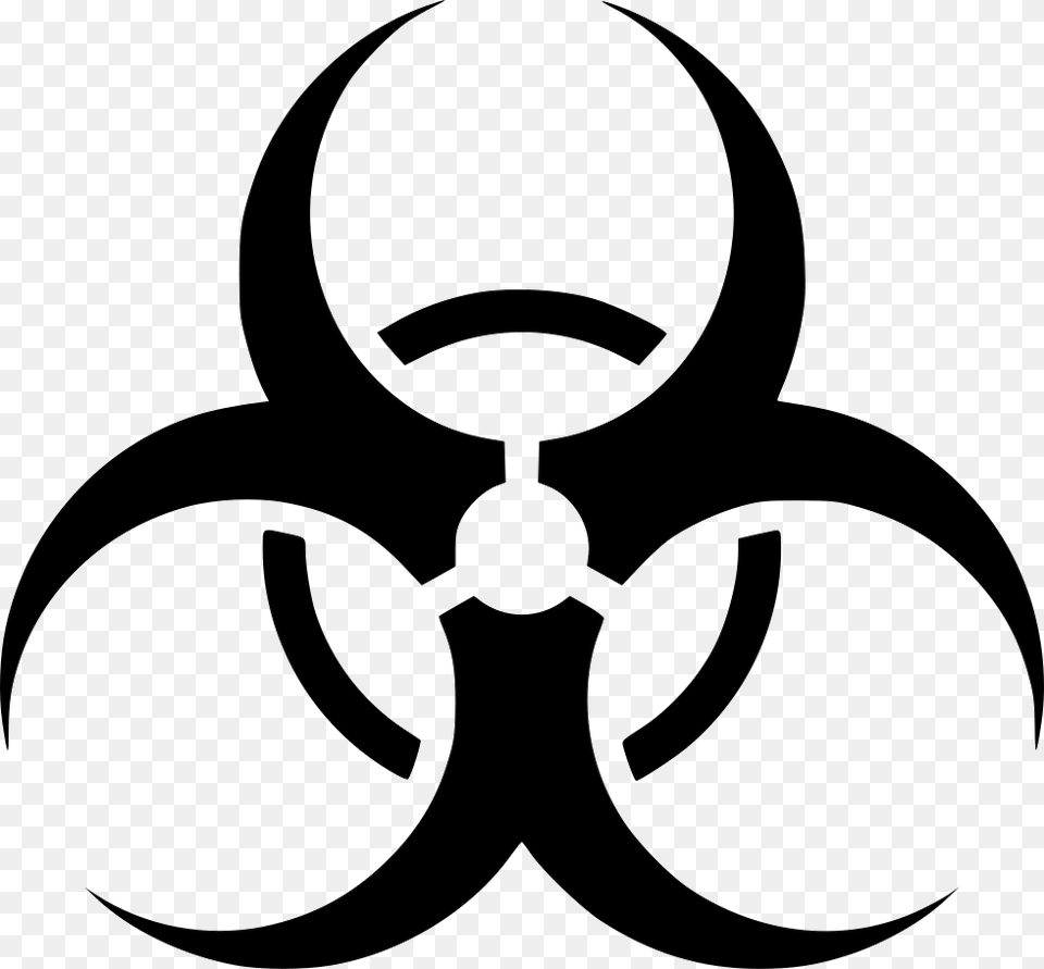 Biological Hazard Clip Art Biohazard Symbol, Stencil, Animal, Fish, Sea Life Free Png