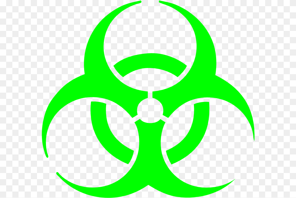 Biological Hazard Clip Art Portable Network Graphics Green Biohazard Symbol Transparent, Recycling Symbol Png Image