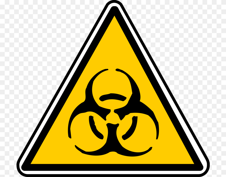 Biological Hazard Hazard Symbol Warning Sign Safety Free, Road Sign, Triangle Png