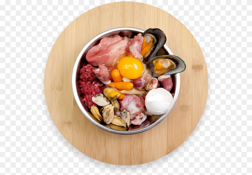 Biologically Appropriate Raw Food For Pets Cockle, Dish, Meal, Platter, Food Presentation Free Png Download