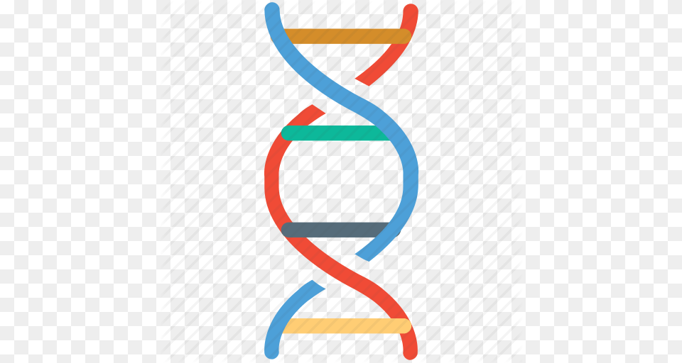 Biology Dna Dna Strand Science Icon, Bow, Weapon Free Png Download