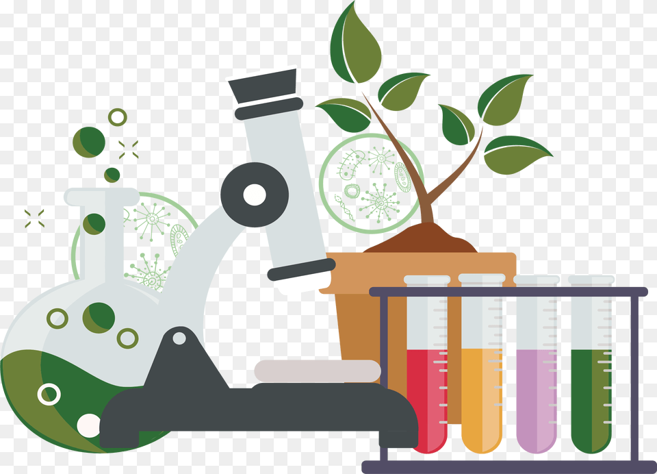 Biology Science Amp Biology Science Transparent Biology, Cup, Device, Grass, Lawn Free Png Download
