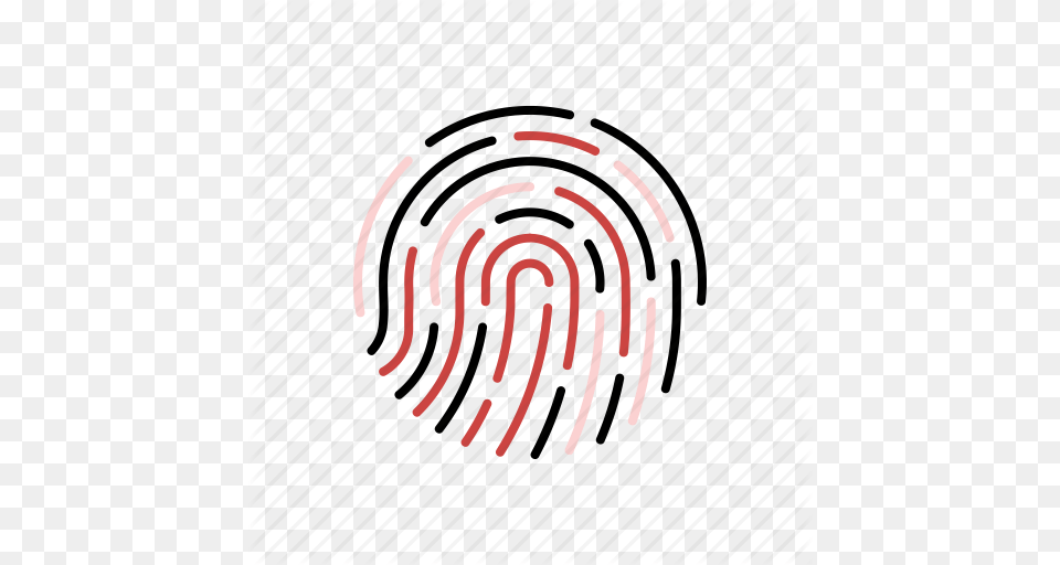 Biometric Fingerprint Forensic Proof Science Threat, Spiral, Coil Free Png