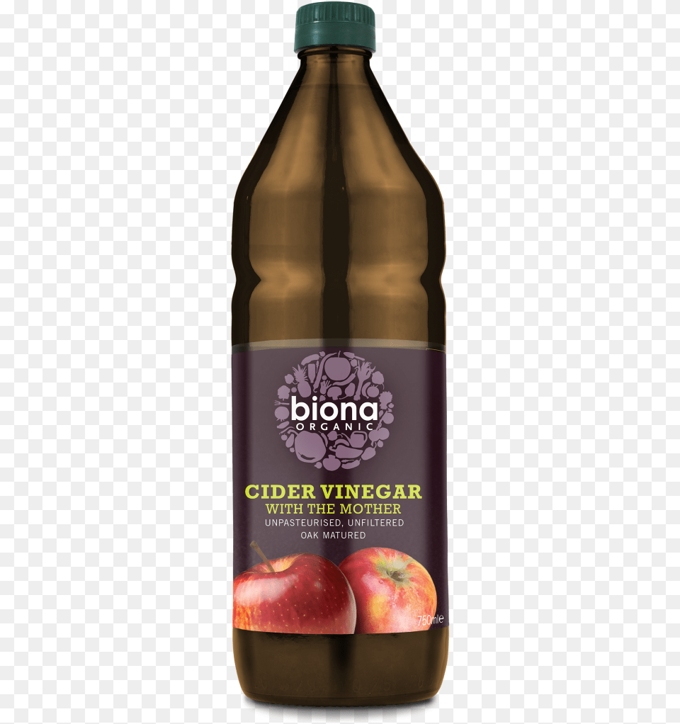 Biona Apple Cider Vinegar, Food, Fruit, Plant, Produce Free Png Download