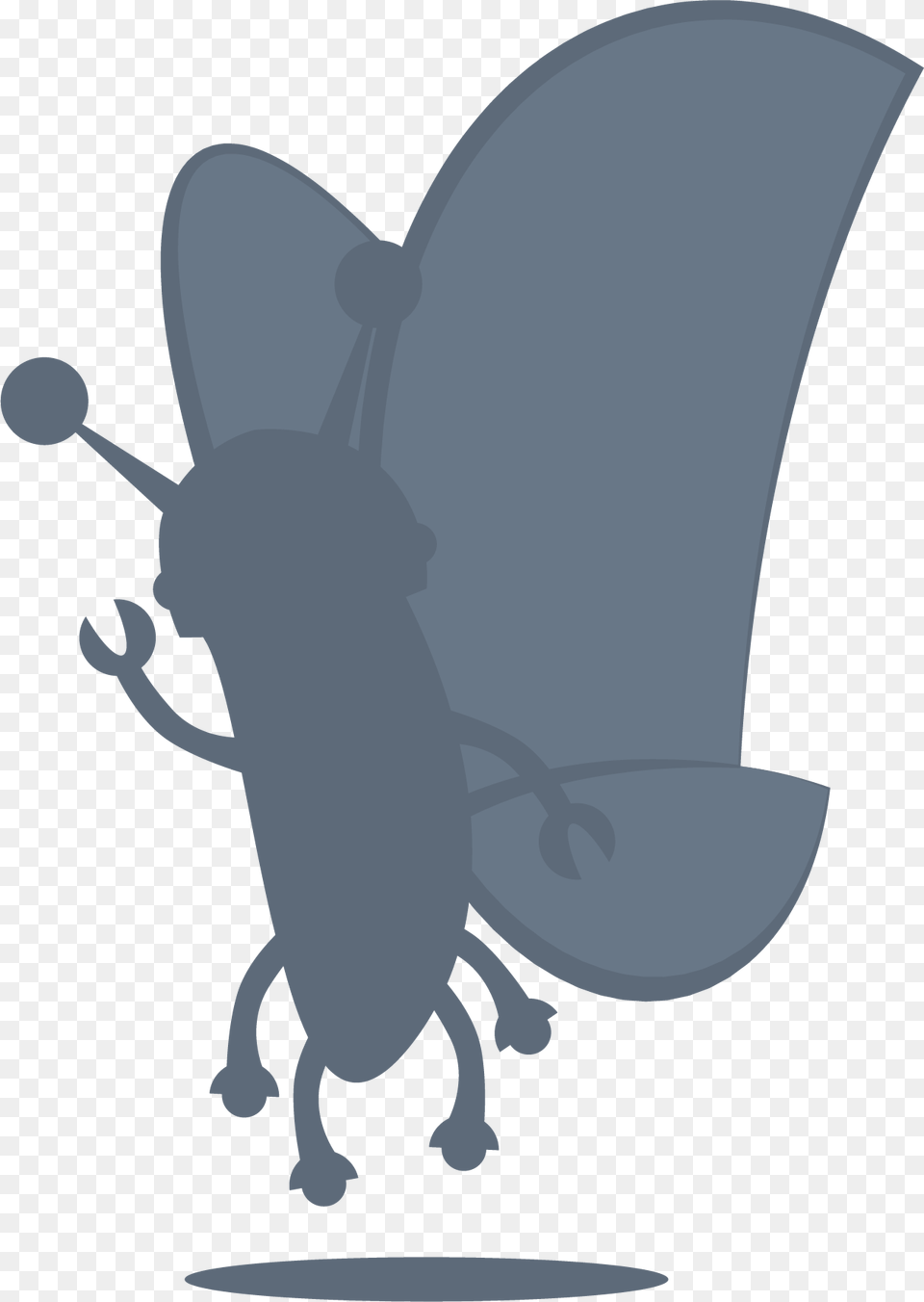 Bionic Butterfly Silhouette, Animal, Bee, Insect, Invertebrate Free Png